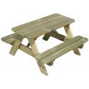 Houten kinderpicknicktafel