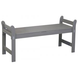 Grunn 2-persoons tuinbank grijs Grunn 2-persoons tuinbank grijs
