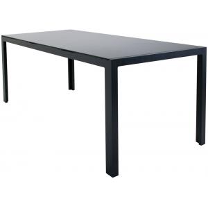 SenS-line Palermo aluminium tuintafel 150cm met glazen blad SenS-line Palermo aluminium tuintafel 150cm met glazen blad