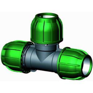 T-stuk 90 graden - buiskoppeling T-stuk 90 graden - buiskoppeling