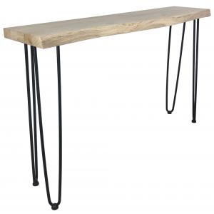 Sidetable Linz 80 x 40 x 75 cm massief eiken Sidetable Linz 80 x 40 x 75 cm massief eiken