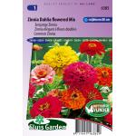Eenjarige Zinnia bloemzaden &ndash; Zinnia Dahlia flowered mix