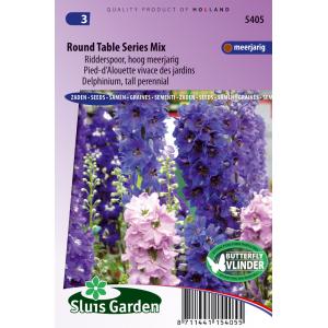 Ridderspoor hoog meerjarig bloemzaden - Round Table Series Mix Ridderspoor hoog meerjarig bloemzaden - Round Table Series Mix
