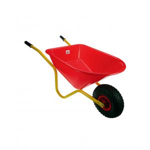 Kinderkruiwagen geel- rood Kinderkruiwagen geel- rood