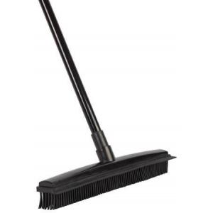 Rubber bezem met steel Rubber bezem met steel