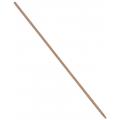 Bezemsteel hout 130 cm