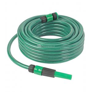 Tuinslang 15 meter met Gardena koppeling en spuit Tuinslang 15 meter met Gardena koppeling en spuit