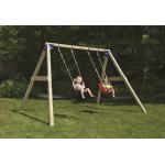 Houten schommel 360 x 280 cm