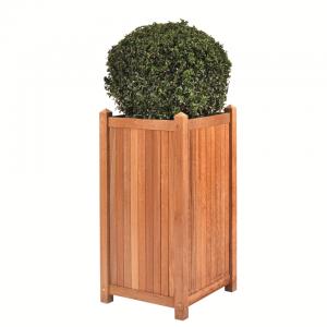 Java teaken plantenbak 45x45x90 cm Java teaken plantenbak 45x45x90 cm