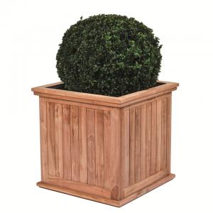 Kalimantan teaken plantenbak 40x40x45 cm Kalimantan teaken plantenbak 40x40x45 cm
