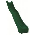 Kunststof glijbaan 300cm donkergroen - geschikt voor platformhoogte 130-160cm