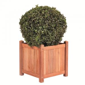 Lombok teaken plantenbak 45x45x47 cm Lombok teaken plantenbak 45x45x47 cm
