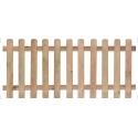 Tuinhek recht geimpregneerd grenen 100 x 180 cm