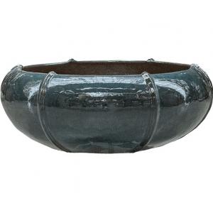 Moda bowl bloempot 55x55x22 cm oceaanblauw Moda bowl bloempot 55x55x22 cm oceaanblauw