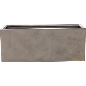 Ter Steege Static rechthoekige plantenbak 120x37x48 cm grijs Ter Steege Static rechthoekige plantenbak 120x37x48 cm grijs