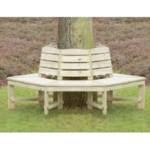 Boombank geimpregneerd grenen Boombank geimpregneerd grenen