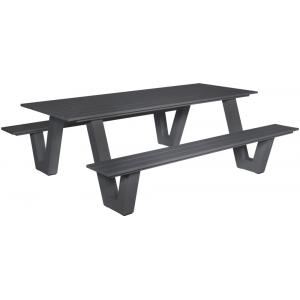 Picknicktafel Breeze aluminium antraciet Picknicktafel Breeze aluminium antraciet