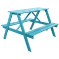 Kinderpicknicktafel Blauw