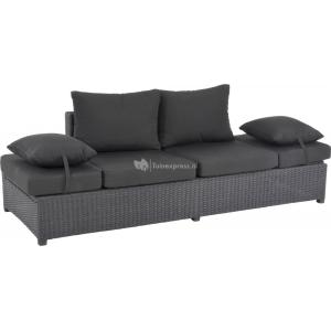 Roma loungebank zwart Roma loungebank zwart