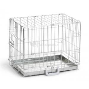 Hondenbench 1 deurs inklapbaar verzinkt 49 x 36 x 40 cm Hondenbench 1 deurs inklapbaar verzinkt 49 x 36 x 40 cm