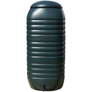 Ward SlimeLine regenton 250 liter zwartgroen Ward SlimeLine regenton 250 liter zwartgroen